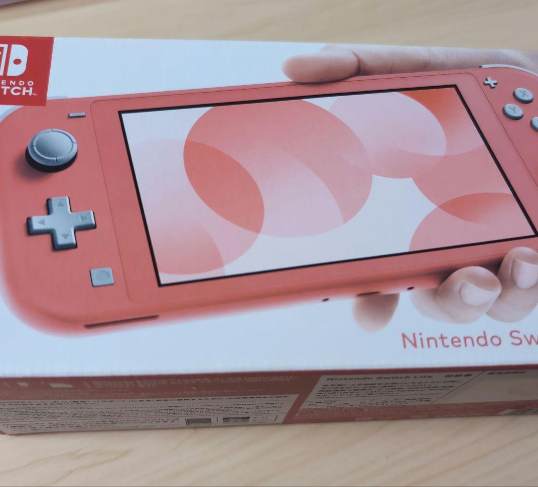 Nintendo Switch ライト ★SDカード付 コーラル ピンク
