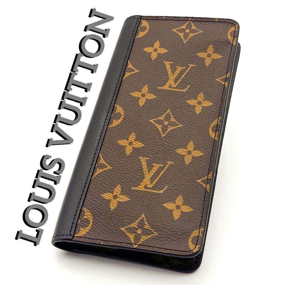 ルイヴィトン　ポルトフォイユ　タノン　マカサー　二つ折り財布　A458