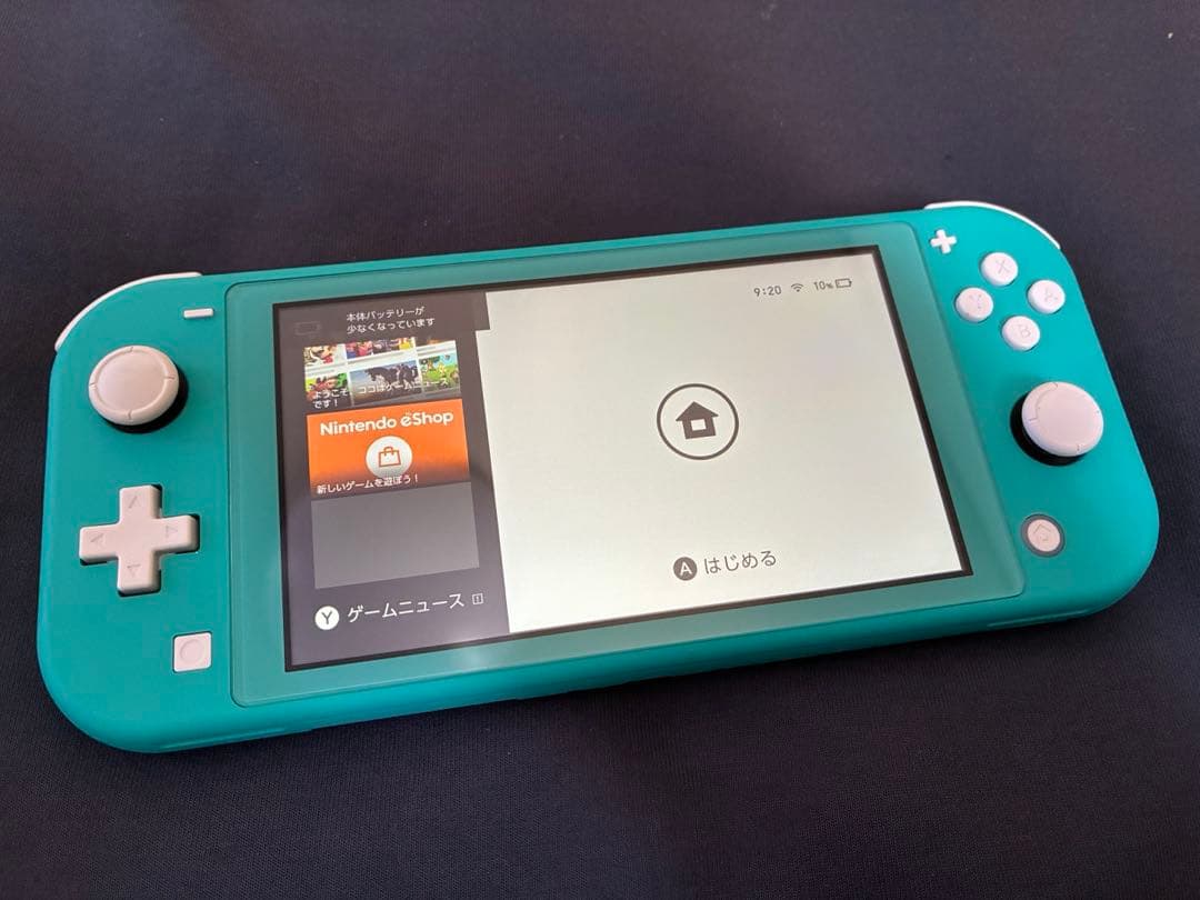 美品 Nintendo Switch Lite ターコイズ 本体