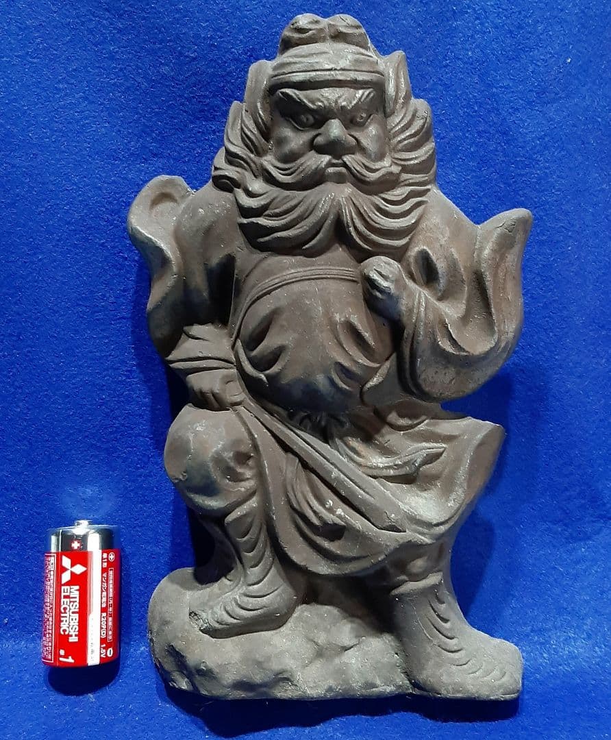 陶器製鍾馗さま　鍾馗像　瓦製鍾馗さま　鍾馗