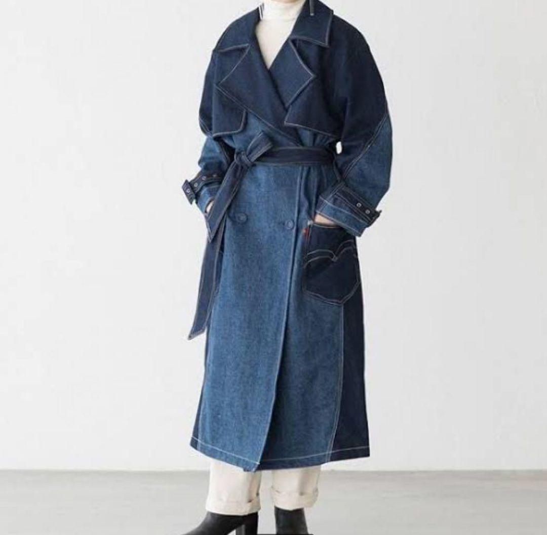 リーバイス　レッド　トレンチコート　サイズM