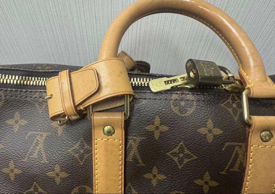 に*ょ様 【王道】ルイヴィトン キーポル45 モノグラム ボストンバッグ 旅行カ