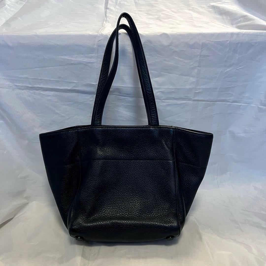 prada レザートートバッグ プラダ 美品 ブラック 黒　鞄 BR5092