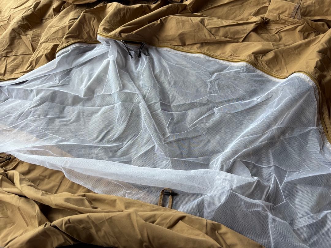 【美品】ビジョンピークス TCルーテント 3人用（他社製グランドシート付）