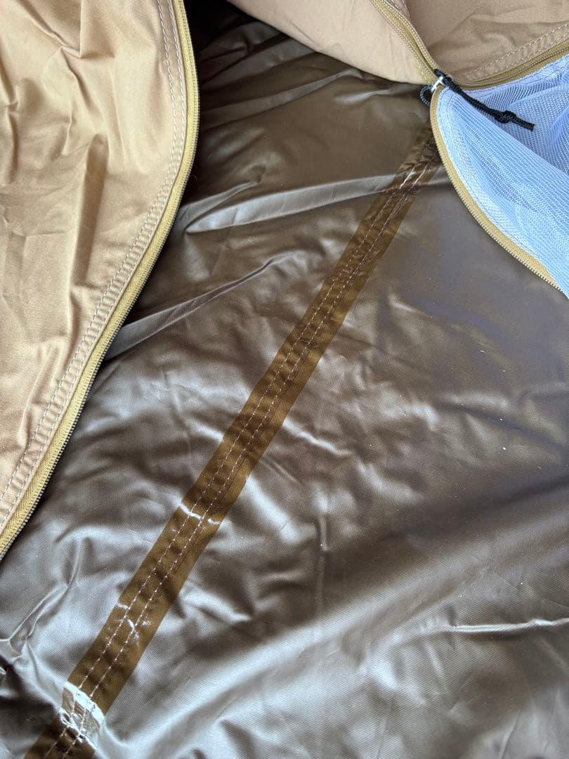 【美品】ビジョンピークス TCルーテント 3人用（他社製グランドシート付）