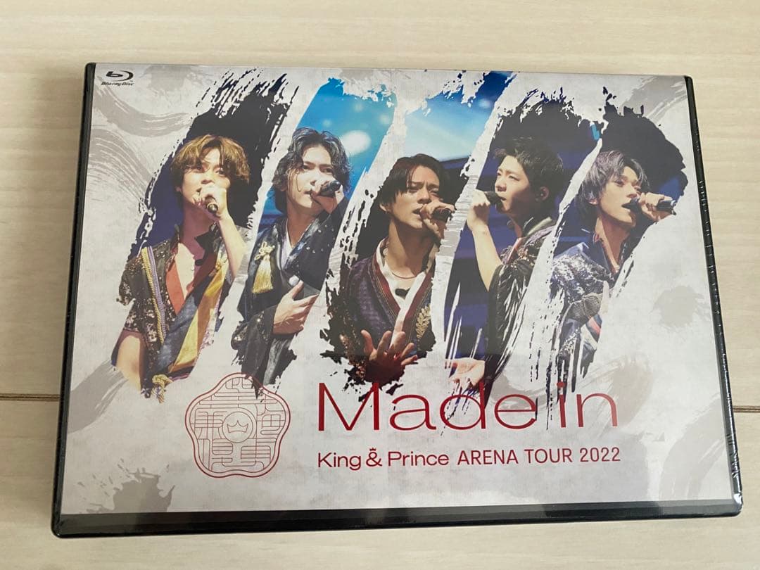 特典付きKingPrinceMadein 通常（BluRayと限定盤（DVD）