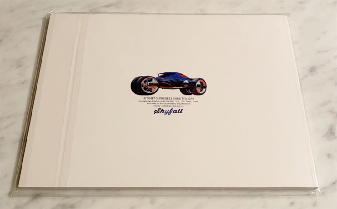 完全未開封　シド・ミード　PROGRESSIONS TYO 2019 図録