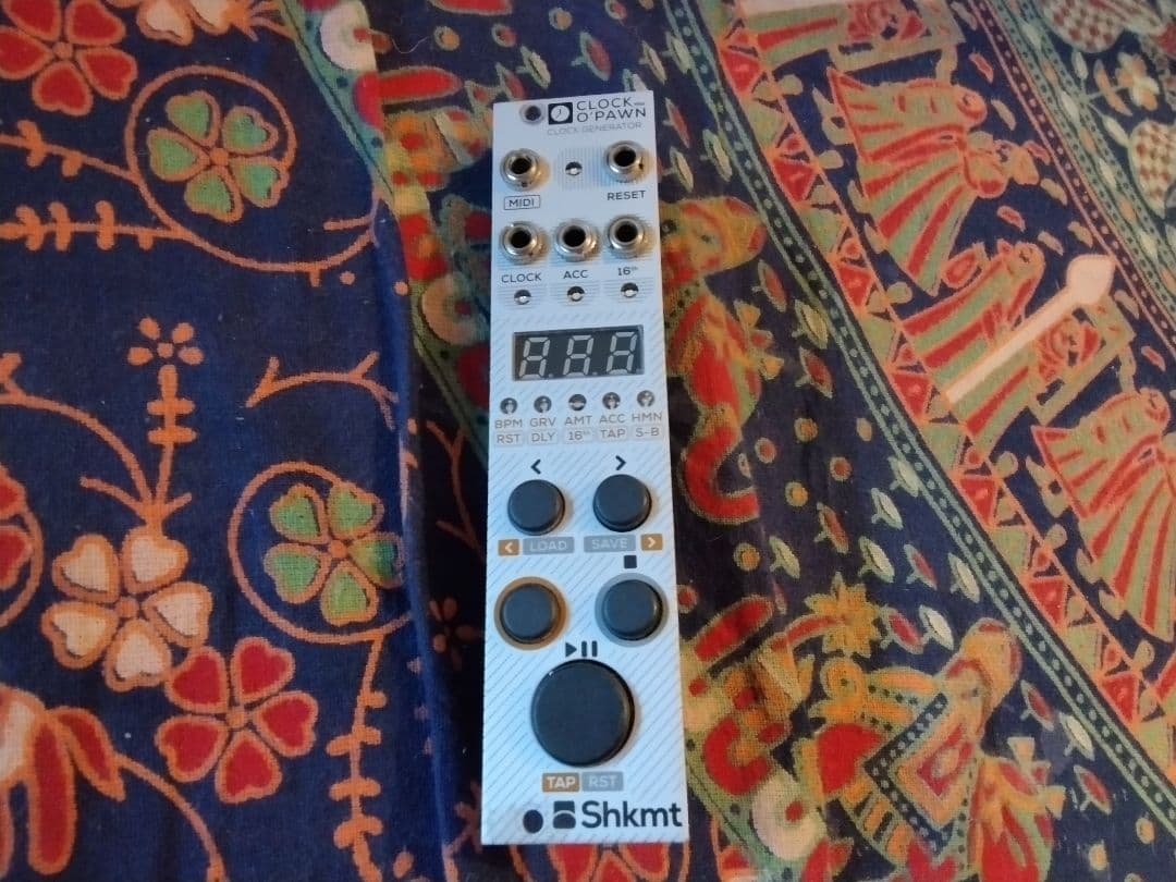 shakmat clock o pawn mk2 モジュラーシンセサイザー