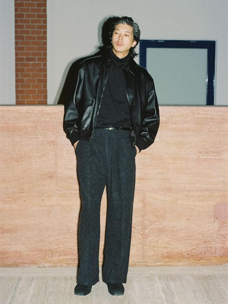 パンツ WOOL FLEECE SLACKS