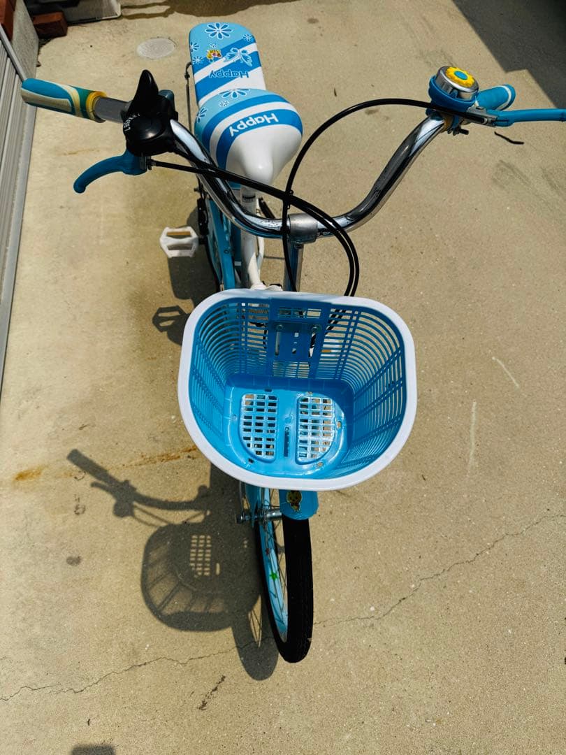 福岡発 20インチ 子供 自転車 水色 折り畳み 軽量 通学 通勤 家庭用 6段