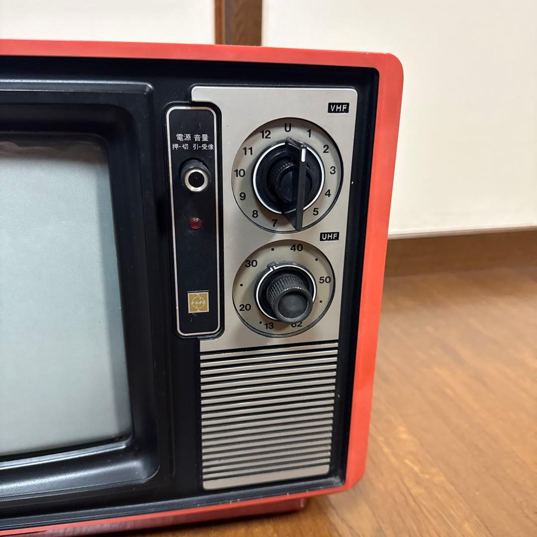 National カラーテレビ TH13-R30 昭和レトロ