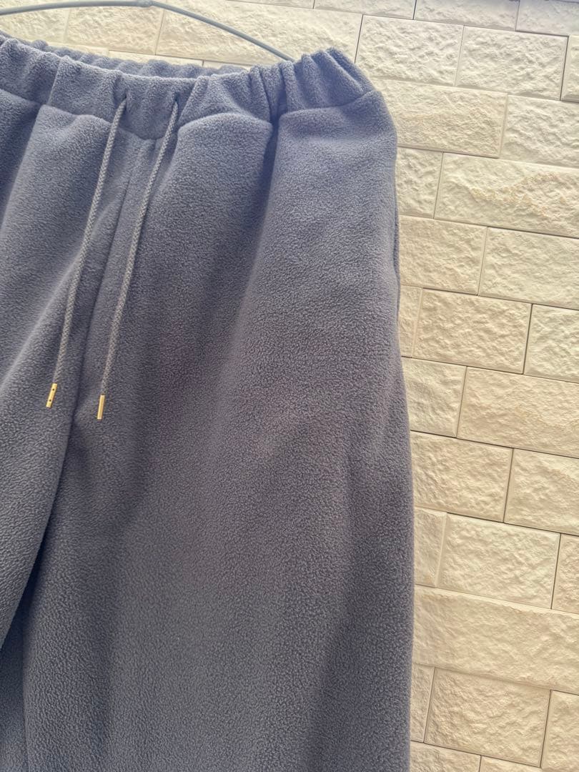 ＜6(ROKU)＞フリース イージーパンツ