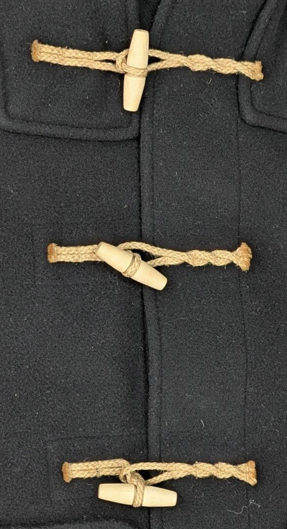 【極美品】 グローバーオール×SILAS ダッフルコート　ウール　ブラック　M