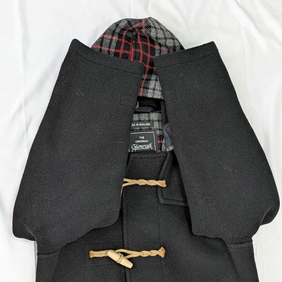 【極美品】 グローバーオール×SILAS ダッフルコート　ウール　ブラック　M