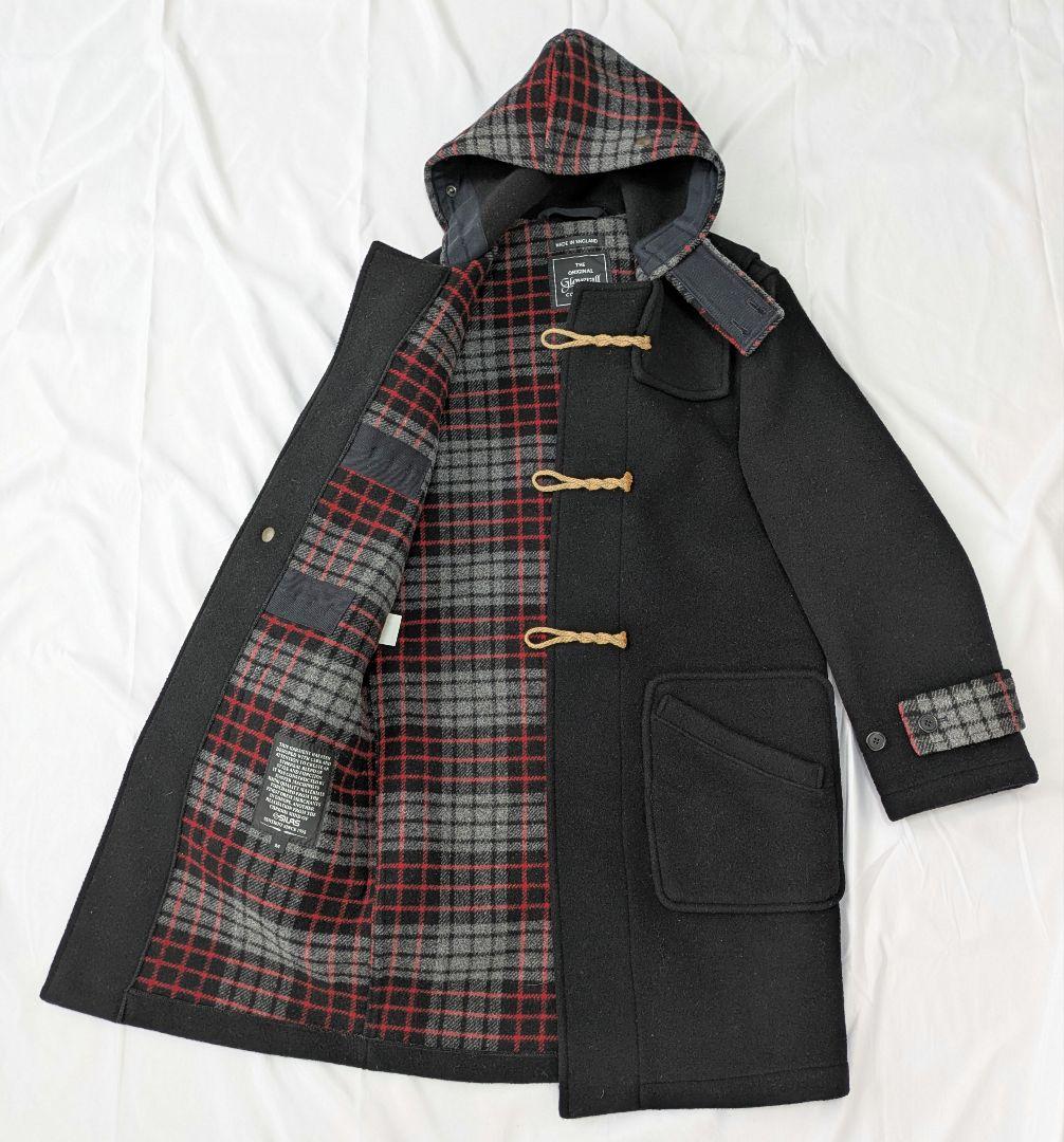 【極美品】 グローバーオール×SILAS ダッフルコート　ウール　ブラック　M