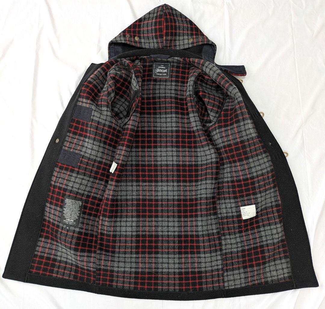 【極美品】 グローバーオール×SILAS ダッフルコート　ウール　ブラック　M