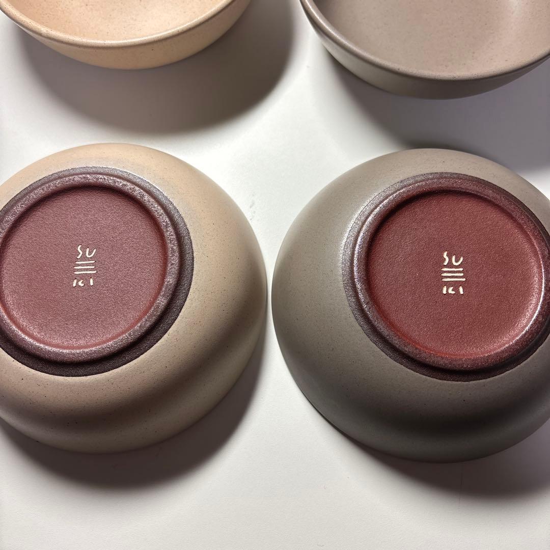 SUEKI CERAMICS スエキセラミクス ベージュ・グレー