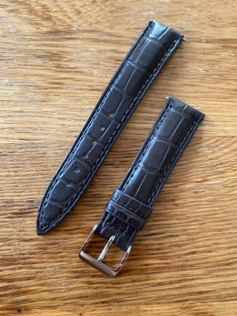 【美品】アルキメデス・スパイラル オリジナル マットクロコダイル 18mm