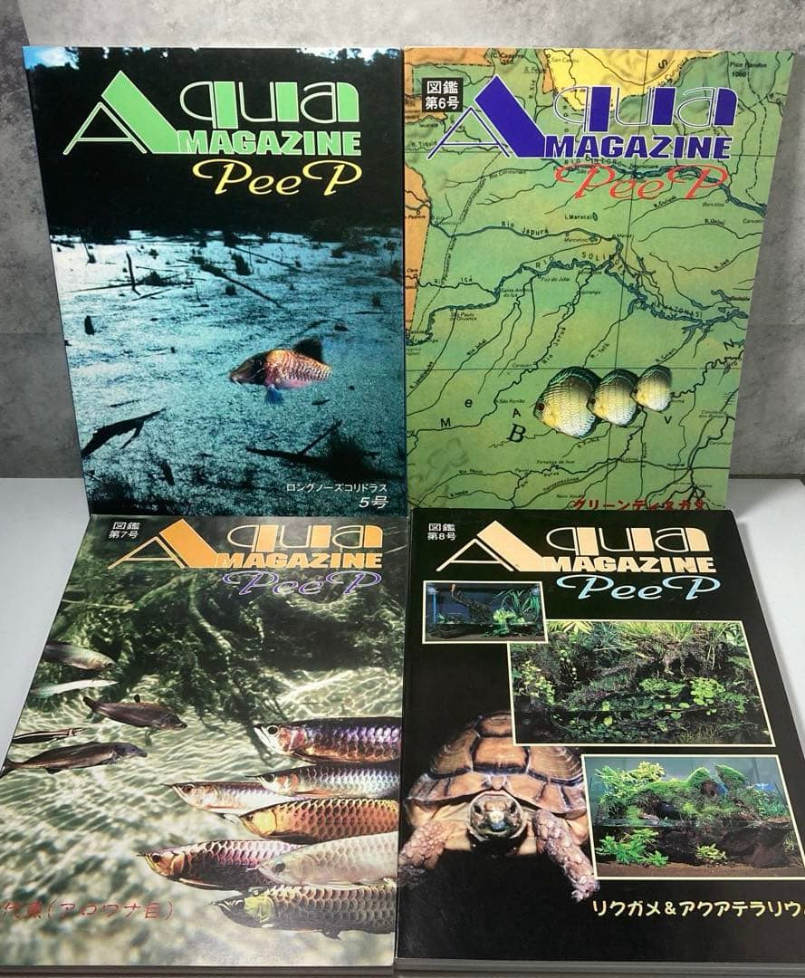 Aqua Magazine PeeP 創刊号〜9号　9冊セット
