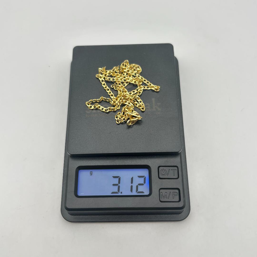 【極上美品】 K18ゴールド 喜平ネックレス 3.12g