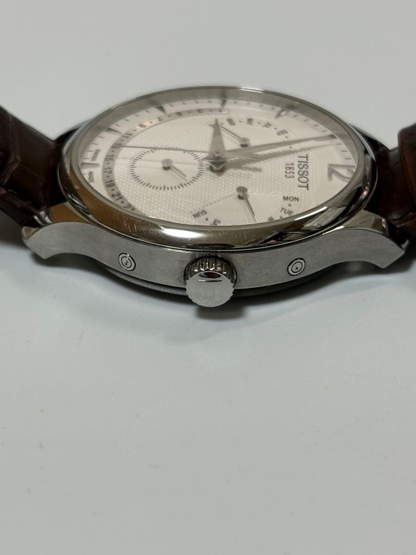 【美品】TISSOT トラディション パーペチュアルカレンダー T063637A