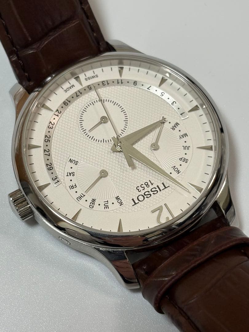 【美品】TISSOT トラディション パーペチュアルカレンダー T063637A