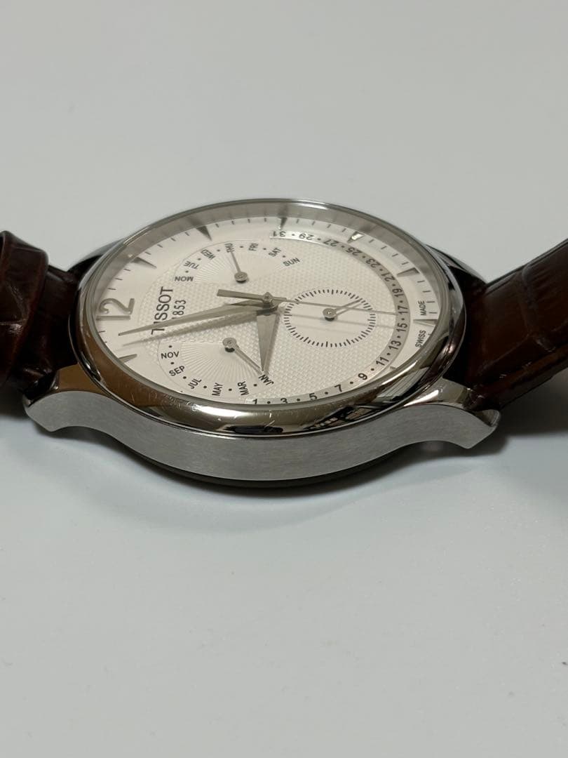 【美品】TISSOT トラディション パーペチュアルカレンダー T063637A