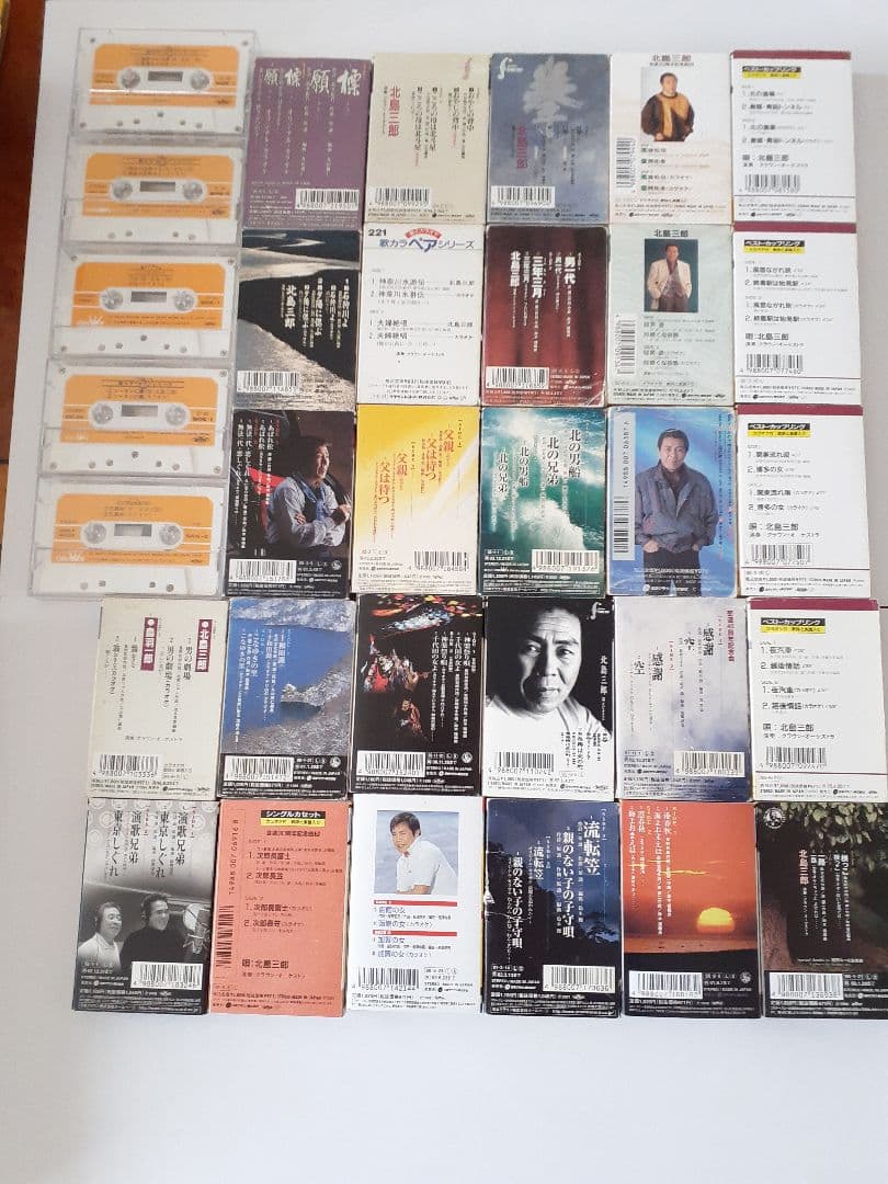 演歌・歌謡曲　北島三郎　カセット51個です。