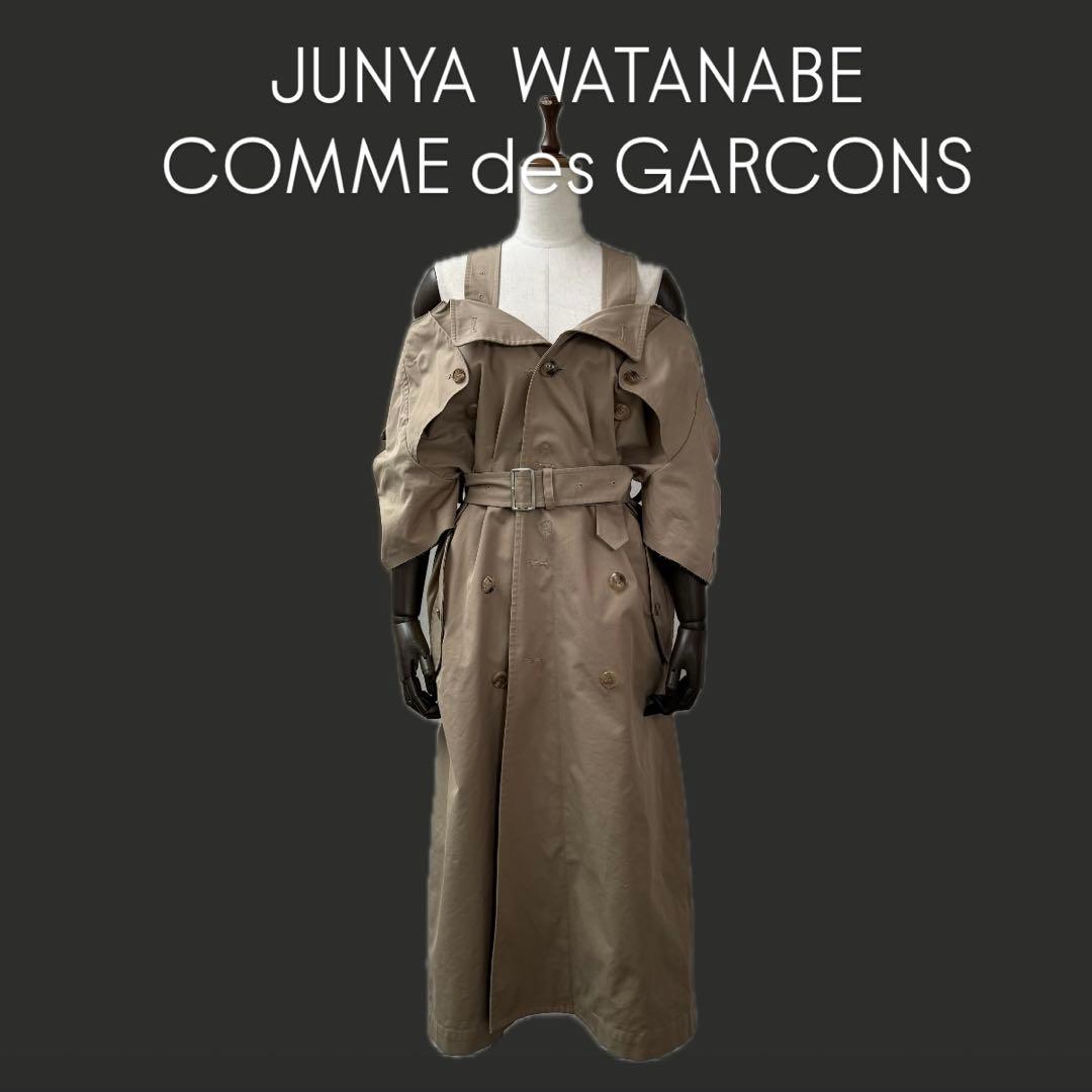 2020SSジュンヤ ワタナベ ギャルソン トレンチ解体 再構築ワンピース M