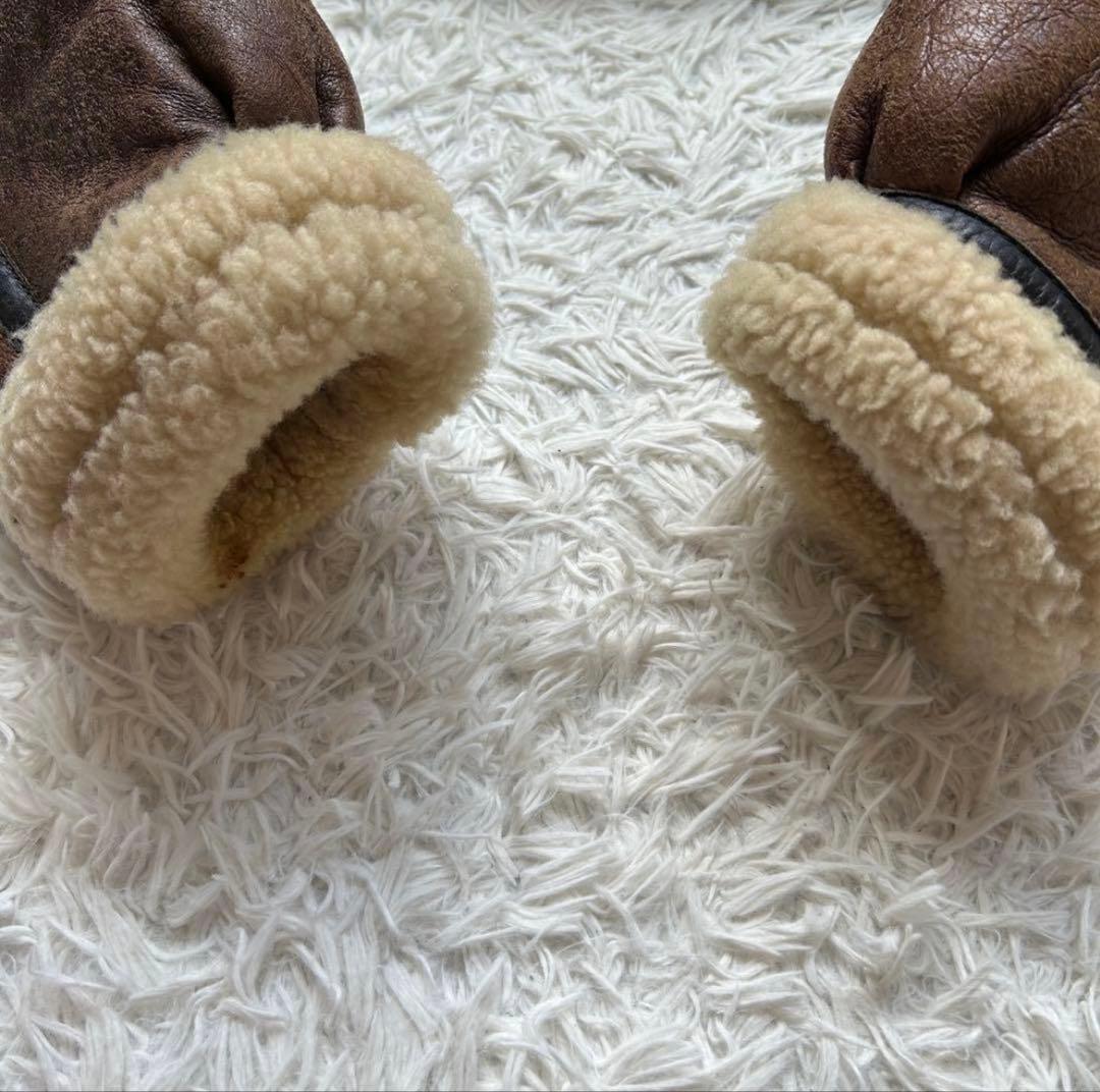 極上ムートン B-3 フライトジャケット