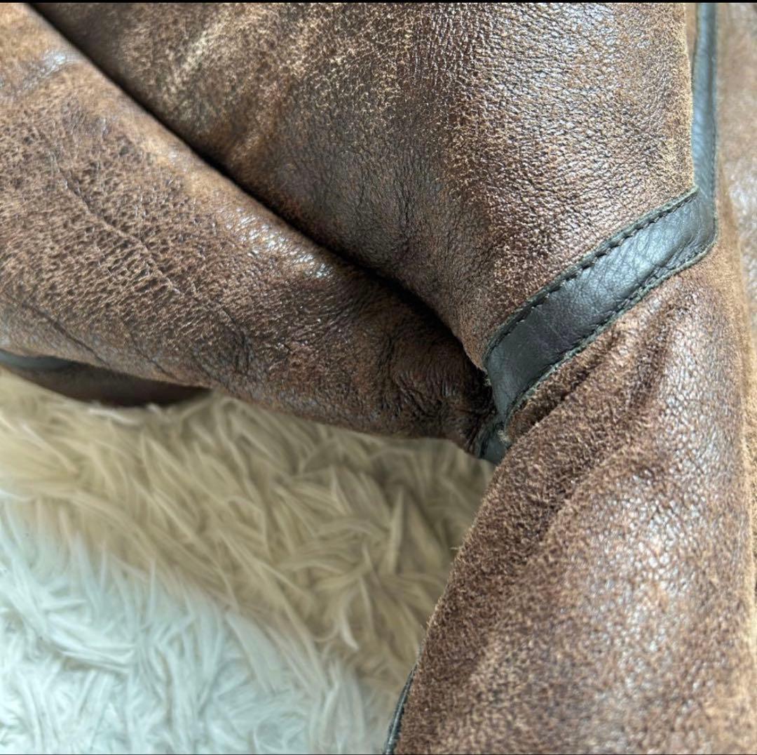 極上ムートン B-3 フライトジャケット