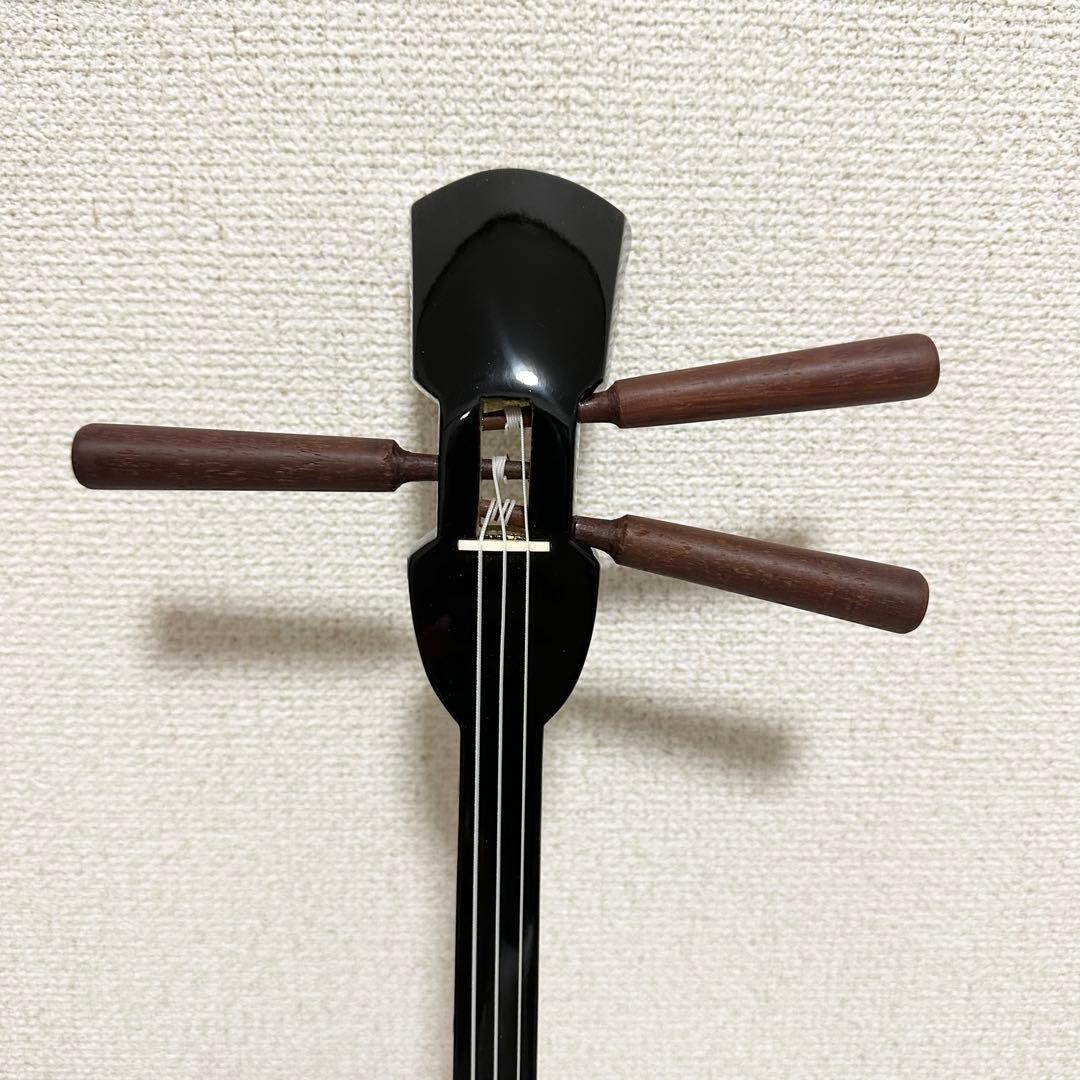 沖縄三線セット ケース付 教本DVD/チューナー付 極美品