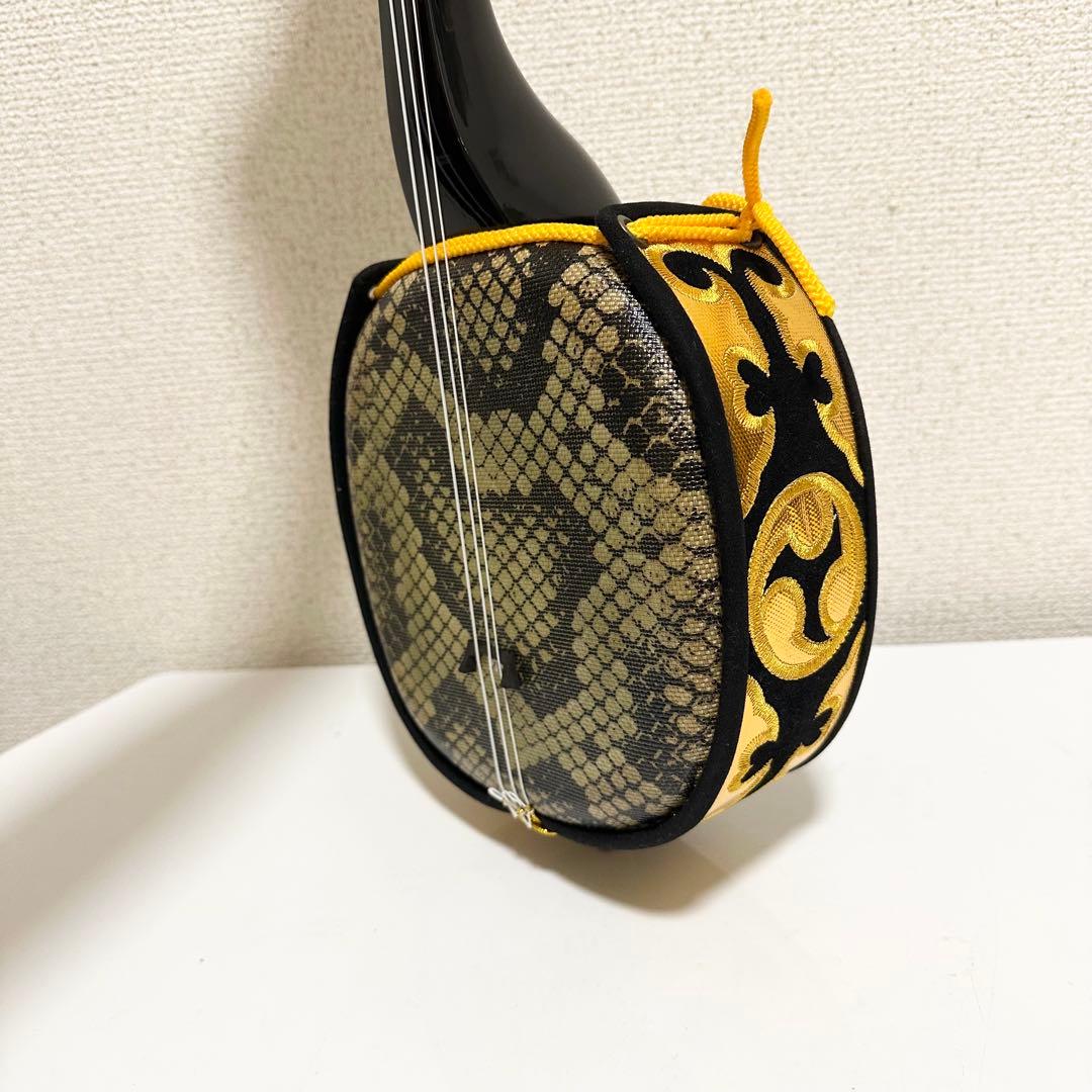 沖縄三線セット ケース付 教本DVD/チューナー付 極美品