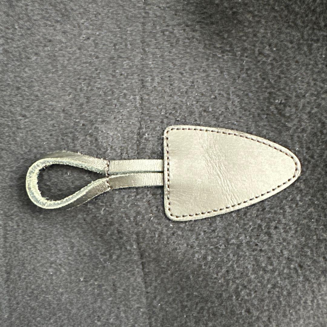 J.PRESS フード付き　ダッフルコート 160 ウール・カシミア混　濃紺