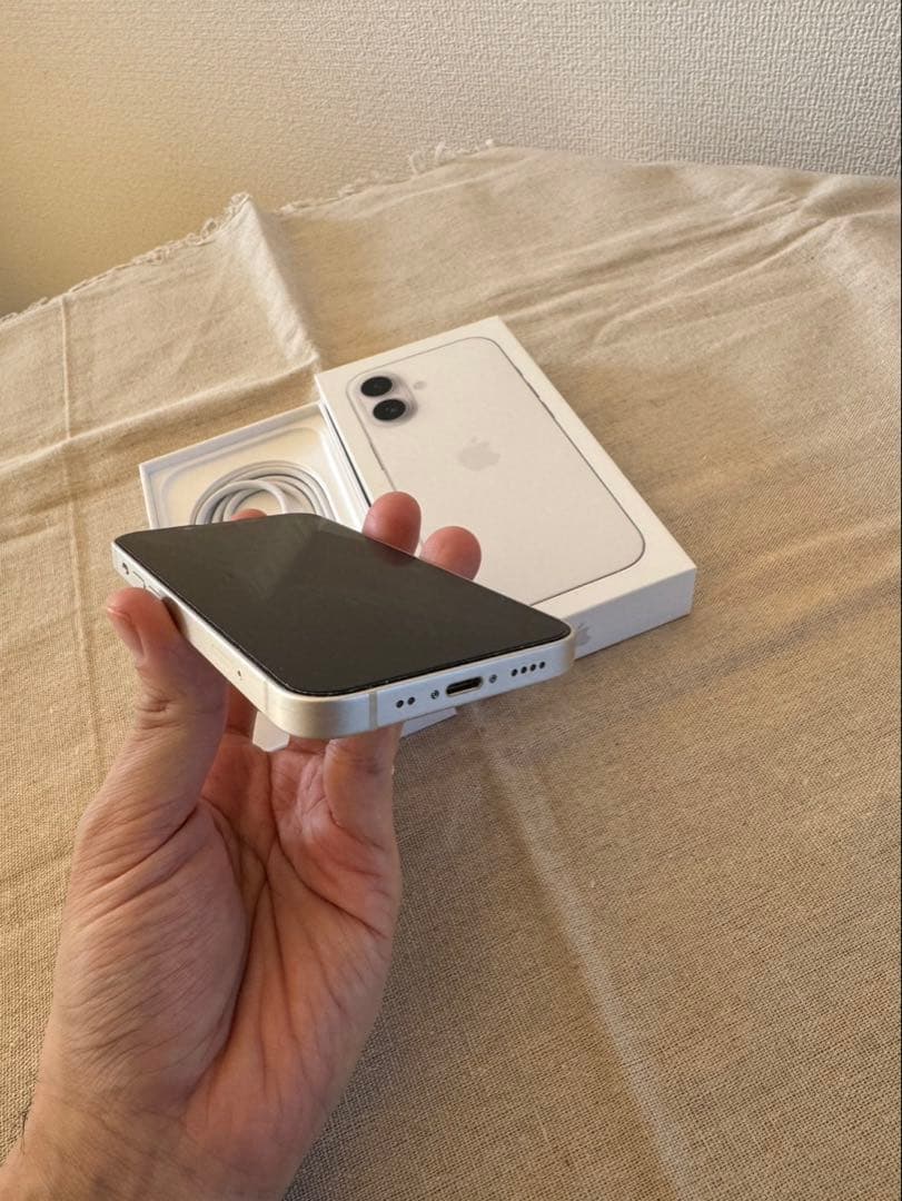 美品　iPhone13mini スターライト100% 128GB