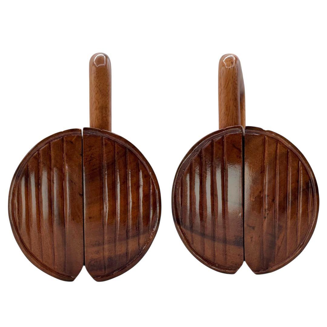 TIMMY WOODS ウッドバッグ バレルシェイプ 木製 保存袋 カード付