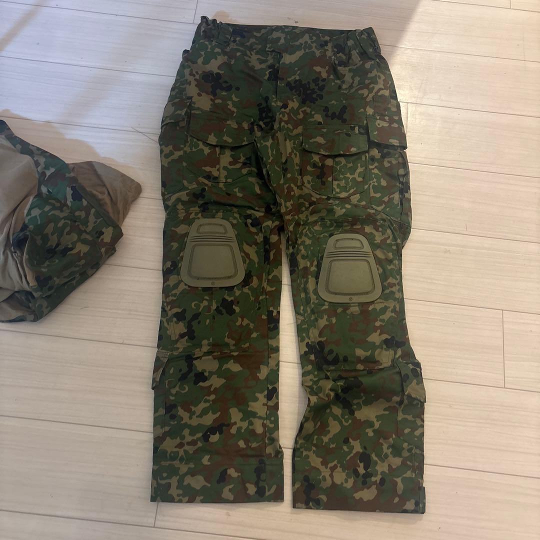 BATTLE UNIFORM 陸上自衛隊 コンバットシャツ＆パンツ 上下セット