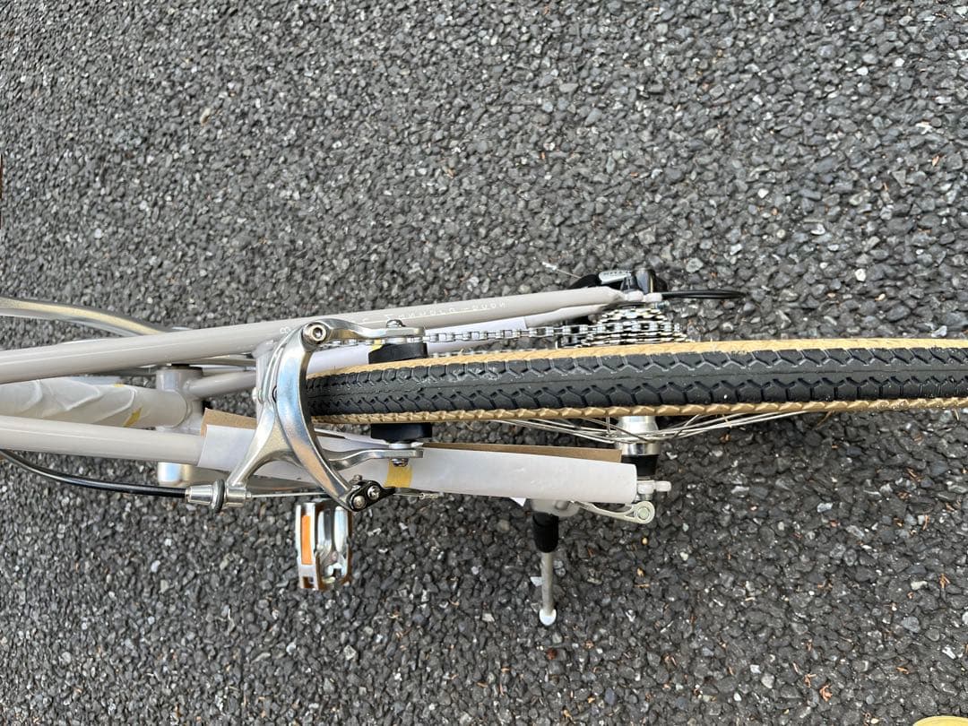 ミニベロ　自転車　クロモリフレーム　8段変速