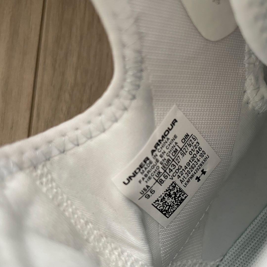 週末セール【新品】アンダーアーマー アメフト スパイク 27.5 US9.5