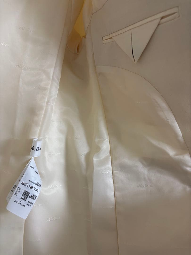 金釦ダブルブレストブレザー mila owen