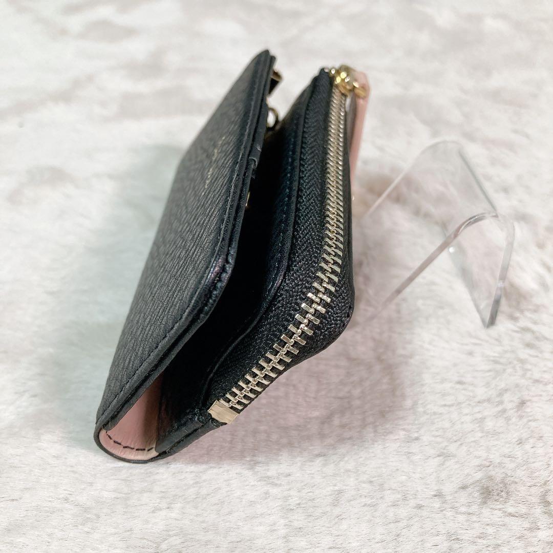 【新品】ポールスミス キーケース 4連 ケース レザー ハートプル BK