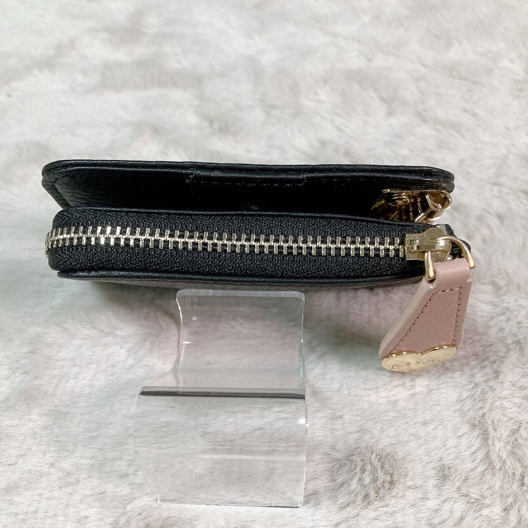 【新品】ポールスミス キーケース 4連 ケース レザー ハートプル BK