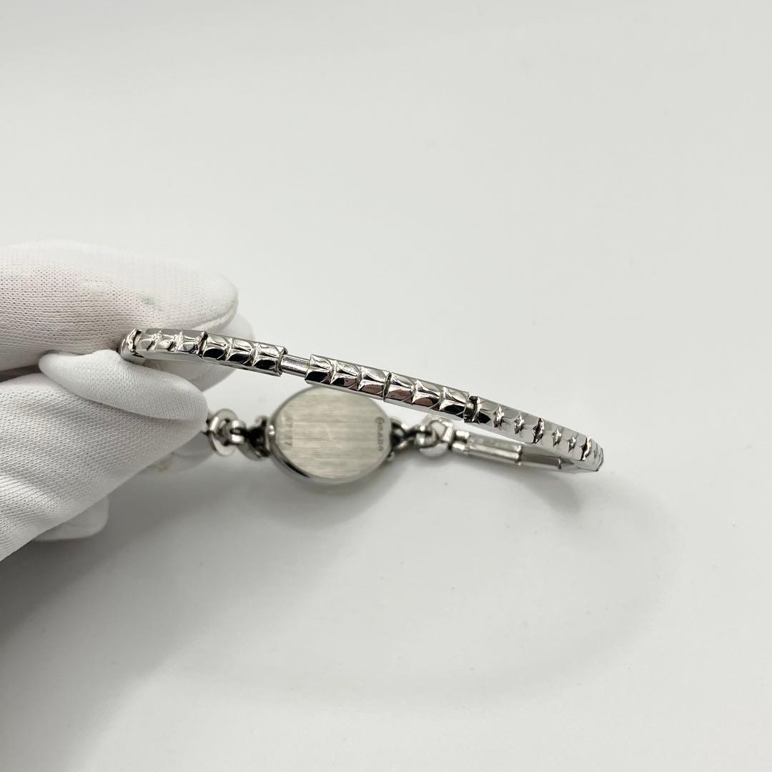稼働良品　RADO ラドー　ダイヤモンド　手巻き　腕時計　レディース　シルバー
