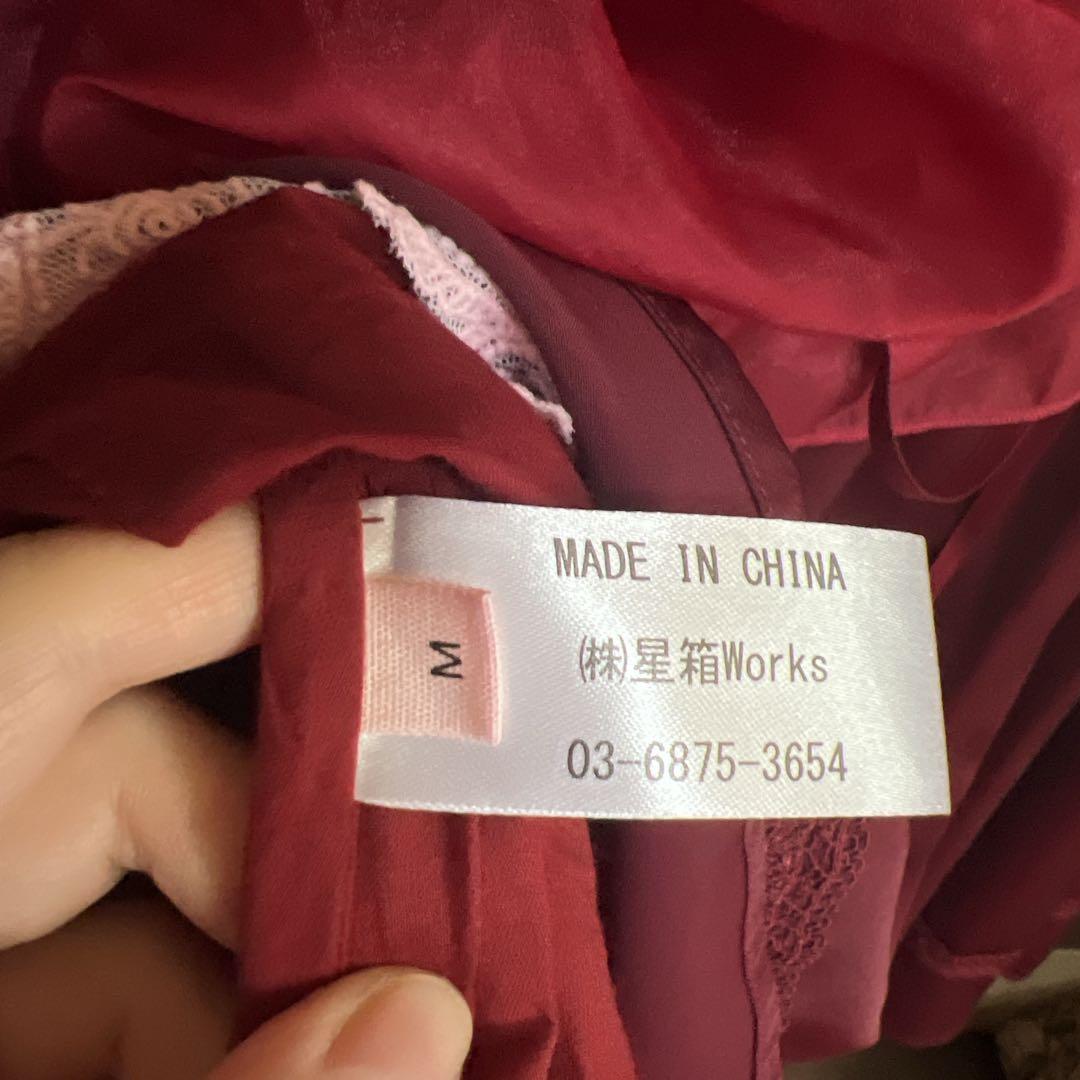 本日限定値下げ！星箱works 赤ワンピース　おまけ