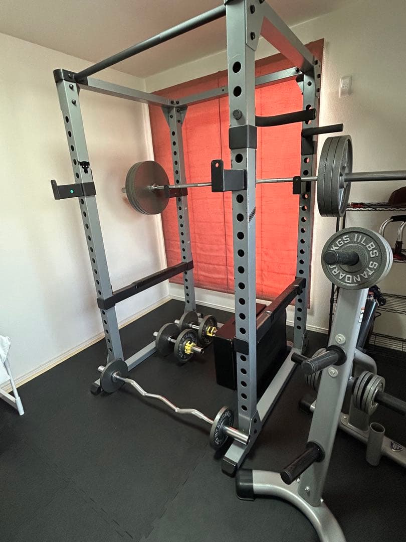 ホームジムセット　プレート計195キロ　約6畳参考　宮城県