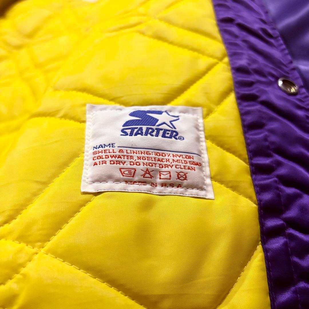 STARTER ロサンゼルス・レイカーズ スタジャン 90年代 USA製 L