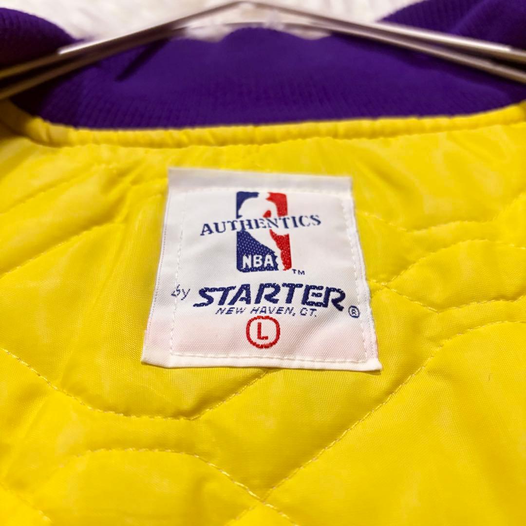 STARTER ロサンゼルス・レイカーズ スタジャン 90年代 USA製 L