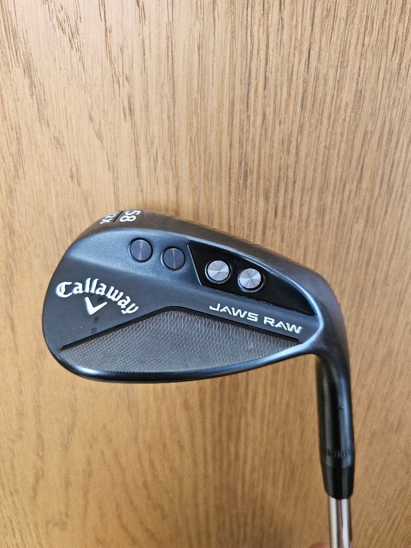 ☆美品☆人気ブラックJAWS RAW58 °