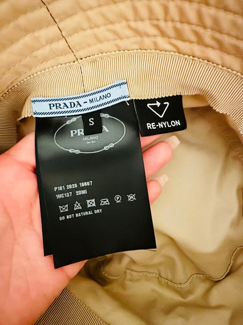 【値下げしました！】PRADA プラダ バケットハット ナイロン