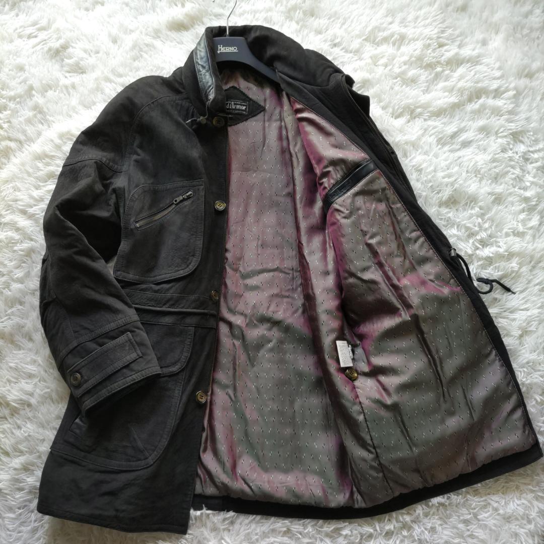 希少!WIND ARMOR 肉厚ムートンジャケット レザージャケット L